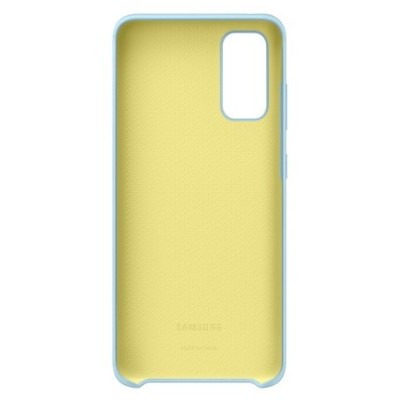 Samsung Galaxy S20 (G980) „Samsung“ Silicone Cover твердый силиконовый чехол светло-синего цвета | Vacins.lv