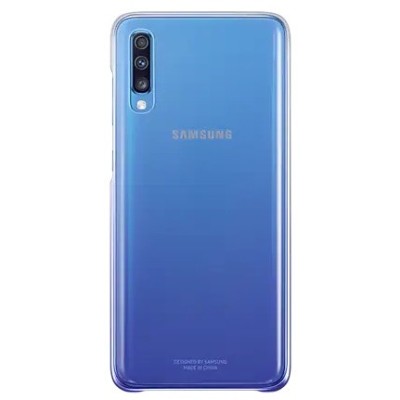 Samsung Galaxy A70 (A705F) „Samsung“ Gradation Cover твердый силиконовый чехол фиолетового цвета | Vacins.lv