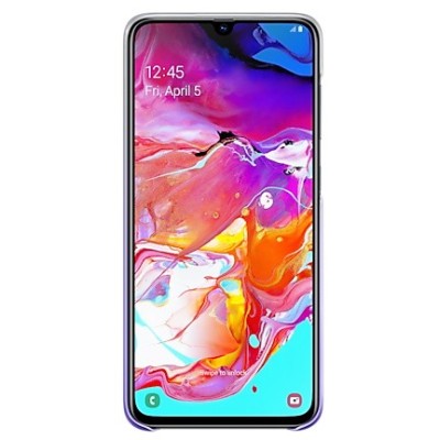 Samsung Galaxy A70 (A705F) „Samsung“ Gradation Cover cieta silikona TPU violeta apvalks | vacins.lv
