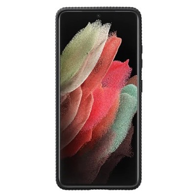 Samsung Galaxy S21 Ultra (G998B) „Samsung“ Protective Standing Cover твердый силиконовый прозрачный чехол | Vacins.lv