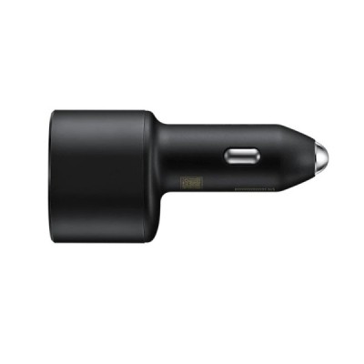 Origināls „Samsung“ Super Fast Dual Charger EP-L5300XBEGEU melns autolādētājs ar Type-C vadu (45W + 15W) | Vacins.lv