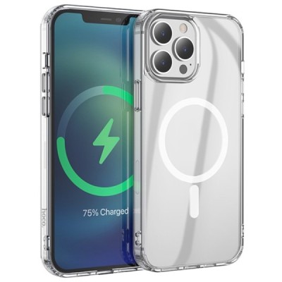 Hoco MagSafe Light Apple iPhone 13 Pro Max прозрачный силиконовый чехол из TPU | Vacins.lv