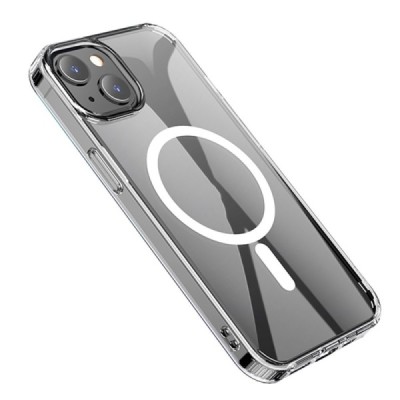 Hoco MagSafe Light Apple iPhone 13 dzidrs caurspīdīgs silikona (TPU) apvalks | Vacins.lv