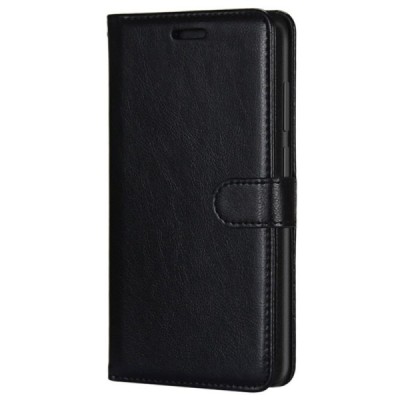 LG Velvet (LM-G900EM) открываемый чёрный кожаный чехол - книжка | Vacins.lv