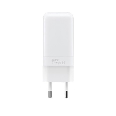 Origināls „OnePlus“ Warp Charge 65 Power WC065A31JH tīkla lādētājs - balts | Vacins.lv