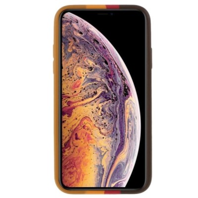 Apple iPhone Xr „Popit“ Bubble мягкий силиконовый чехол из TPU коричневого цвета | Vacins.lv
