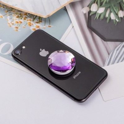 PopSocket Diamond держатель для телефона (сзади) - фиолетовый | Vacins.lv