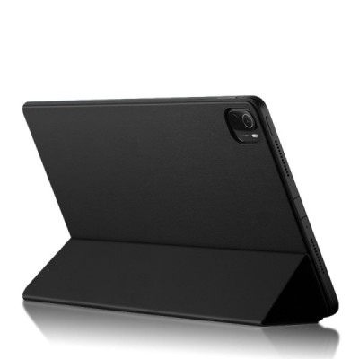 Xiaomi Pad 5 (Pad 5 Pro) Magnetic Cover чёрный чехол-книжка | Vacins.lv