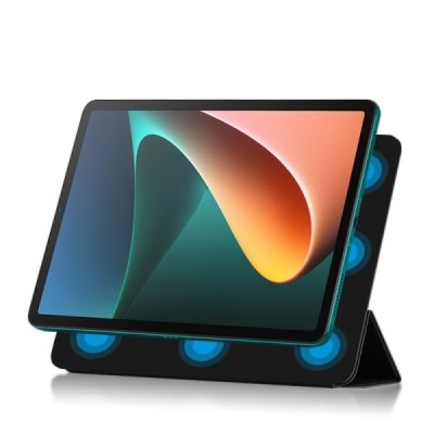 Xiaomi Pad 5 (Pad 5 Pro) Magnetic Cover чёрный чехол-книжка | Vacins.lv