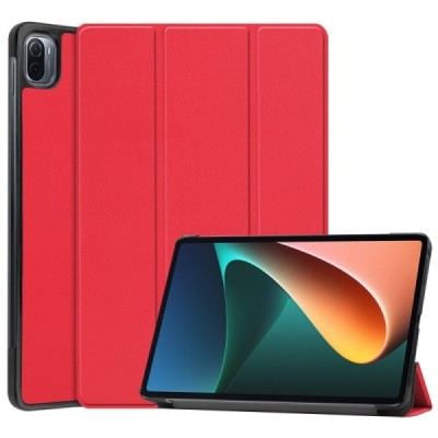 Xiaomi Pad 5 atvēramais sarkans maciņš | Vacins.lv
