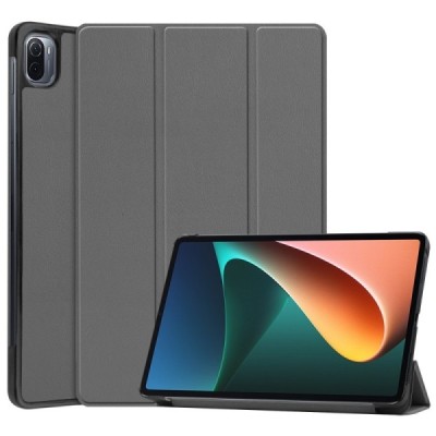 Xiaomi Pad 5 atvēramais pelēks maciņš | Vacins.lv