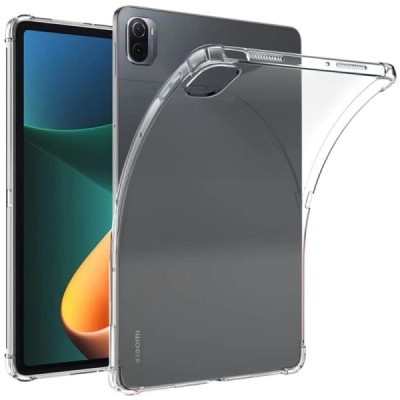 Xiaomi Pad 5 твердый силиконовый прозрачный чехол из TPU - задняя часть | Vacins.lv
