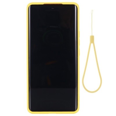 Huawei Honor 50 (Nova 9) Shell (TPU) твердый силиконовый чехол - жёлтый | Vacins.lv