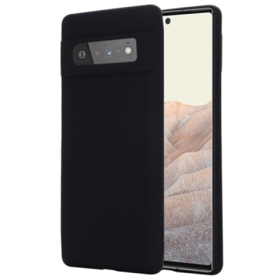 Google Pixel 6 Pro Shell (TPU) твердый силиконовый чехол - чёрный | Vacins.lv