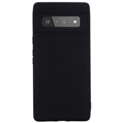 Google Pixel 6 Pro Shell (TPU) твердый силиконовый чехол - чёрный | Vacins.lv