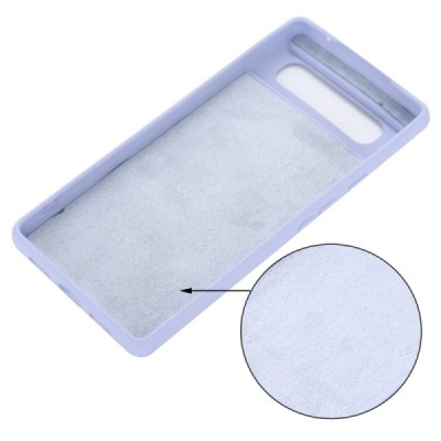Google Pixel 6 Shell cieta silikona (TPU) apvalks - violets | vacins.lv