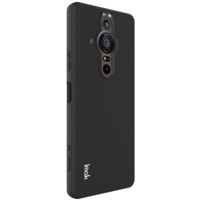Sony Xperia Pro-I Imak cieta silikona (TPU) melns vāciņš | Vacins.lv