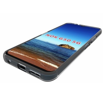 Nokia G50 cieta silikona (TPU) dzidrs vāciņš | Vacins.lv