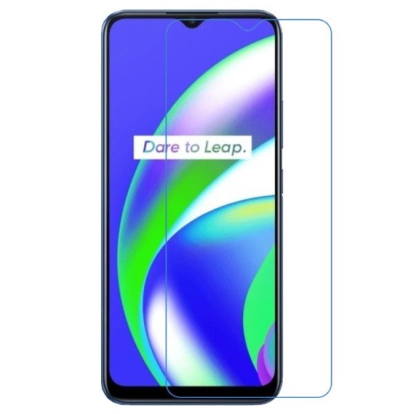 „Calans“ Tempered Glass (частичное покрытие) защитное стекло 0,3 мм – прозрачный (Realme C15)