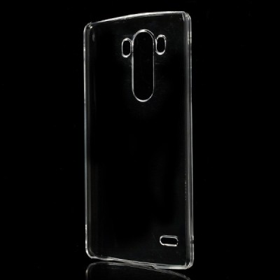 LG G3 D855 plastikinis skaidrus (permatomas) dėklas - nugarėlė / Priedai.lt