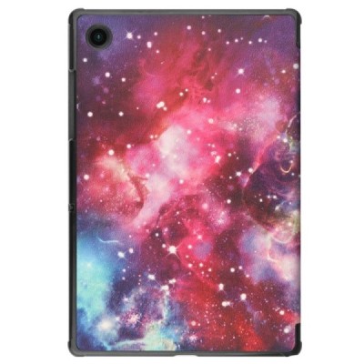 Samsung Galaxy Tab A8 10.5 2021 (X200, X205) „Cosmo“открываемый разноцветный кожаный чехол - книжка | Vacins.lv