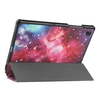 Samsung Galaxy Tab A8 10.5 2021 (X200, X205) „Cosmo“открываемый разноцветный кожаный чехол - книжка | Vacins.lv