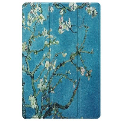 Samsung Galaxy Tab A8 10.5 2021 (X200, X205) „Sakura“ открываемый разноцветный кожаный чехол - книжка | Vacins.lv