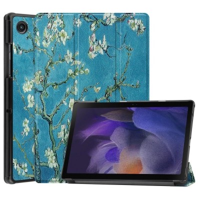 Samsung Galaxy Tab A8 10.5 2021 (X200, X205) „Sakura“ atvēramais krāsains, maciņš | Vacins.lv