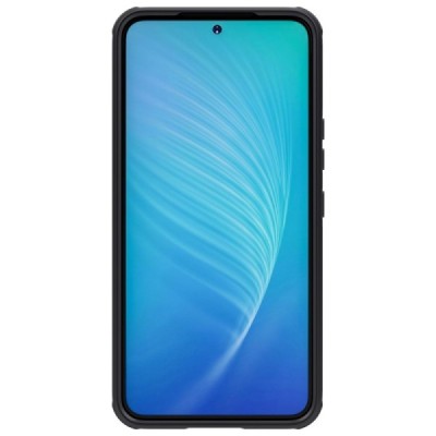 Samsung Galaxy S22 5G (SM-S901X) „Nillkin“ CamShield чёрный чехол, задняя часть с защитой камеры | Vacins.lv