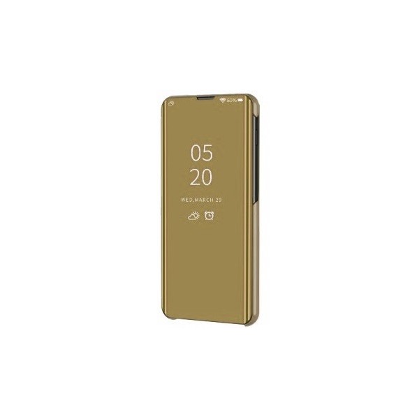 Plastmasas atvērams maciņš - zelta (Galaxy S21 FE 5G)