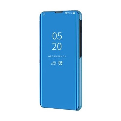 Samsung Galaxy S21 FE (Fan Edition) 5G открываемый синий пластиковый чехол-книжка | Vacins.lv