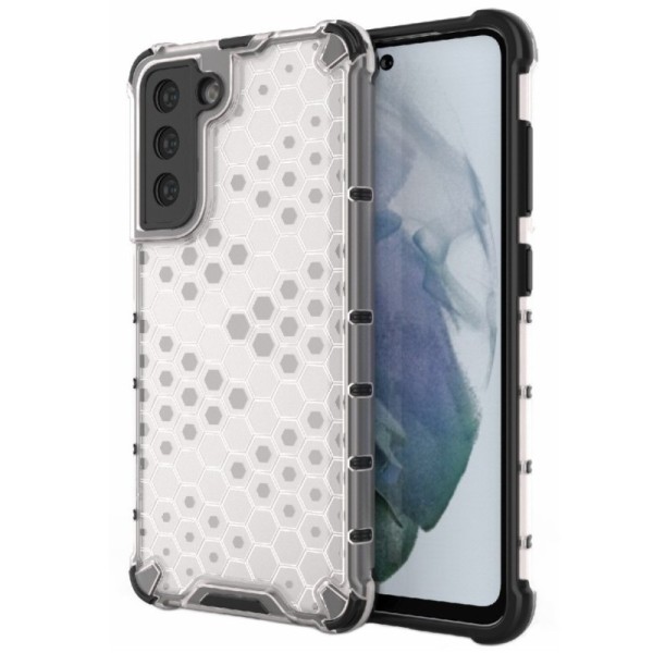 „Honeycomb“ усиленный защитный чехол - прозрачный (Galaxy S21 FE 5G)