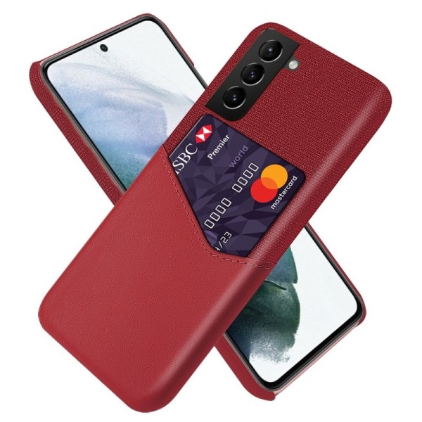 Кожаный чехол „KSQ“ Shell - красный (Galaxy S21 FE 5G)
