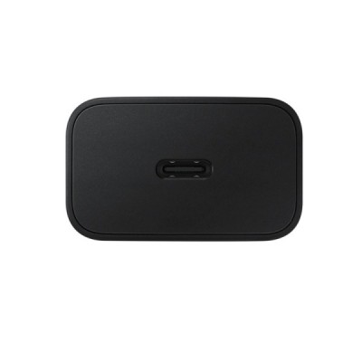 Origināls „Samsung“ PD Fast Charging 15W EP-T1510 tīkla lādētājs - melns + Type-C vads | Vacins.lv