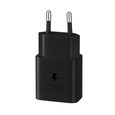 Origināls „Samsung“ PD Fast Charging 15W EP-T1510 tīkla lādētājs - melns | Vacins.lv