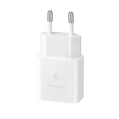 Origināls „Samsung“ PD Fast Charging 15W EP-T1510 tīkla lādētājs - balts | Vacins.lv
