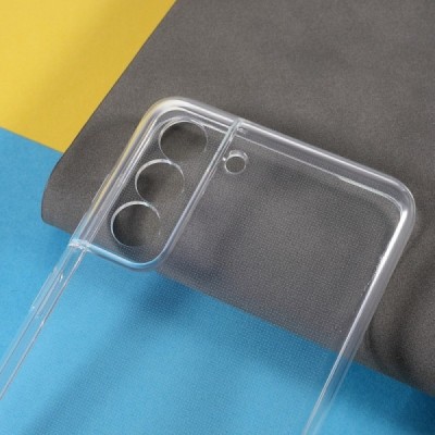 Твердый силиконовый чехол (TPU) для Samsung Galaxy S21 FE (Fan Edition) 5G - прозрачный | Vacins.lv