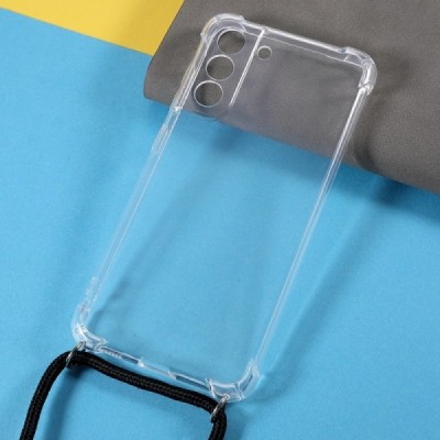 Samsung Galaxy S21 FE (Fan Edition) 5G Strap твердый силиконовый чехол (TPU) - прозрачный | Vacins.lv