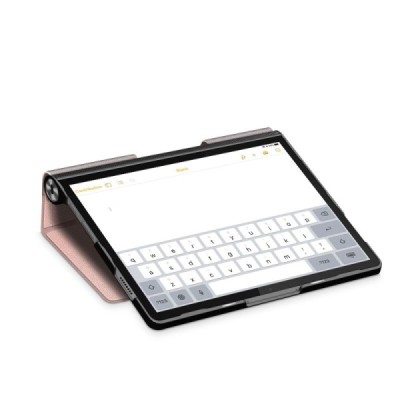 Lenovo Yoga Tab 11 золотой кожаный чехол-книжка (складной) | Vacins.lv