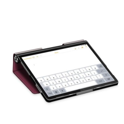 Lenovo Yoga Tab 11 бордовый кожаный чехол-книжка (складной) | Vacins.lv