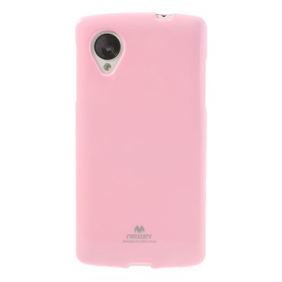 LG Nexus 5 Mercury Mercury rozs cieta silikona (TPU) futrālis / Vacins.lv