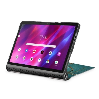 Lenovo Yoga Tab 11 ''Sakura" открываемый разноцветный кожаный чехол - книжка | Vacins.lv