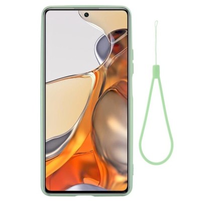 Xiaomi 11T (11T Pro) Shell cieta silikona (TPU) apvalks - zaļš | Vacins.lv
