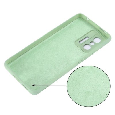 Xiaomi 11T (11T Pro) Shell cieta silikona (TPU) apvalks - zaļš | Vacins.lv