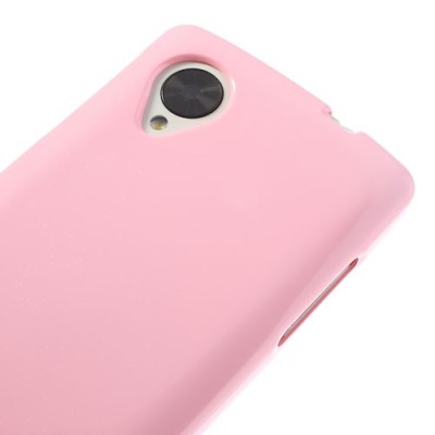 LG Nexus 5 Mercury Mercury rozs cieta silikona (TPU) futrālis / Vacins.lv