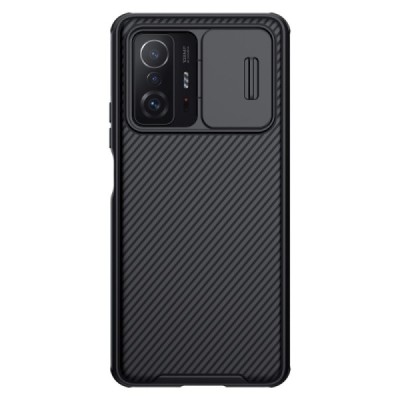 Xiaomi 11T (11T Pro) „Nillkin“ CamShield melns apvalks | vacins.lv