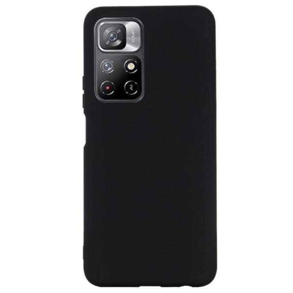 Твердый силиконовый чехол (TPU) „Shell“ - чёрный (Poco M4 Pro 5G / Redmi Note 11 5G)