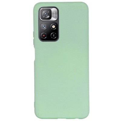 Xiaomi Poco M4 Pro (Redmi Note 11 5G) Shell cieta silikona (TPU) zaļš apvalks | Vacins.lv