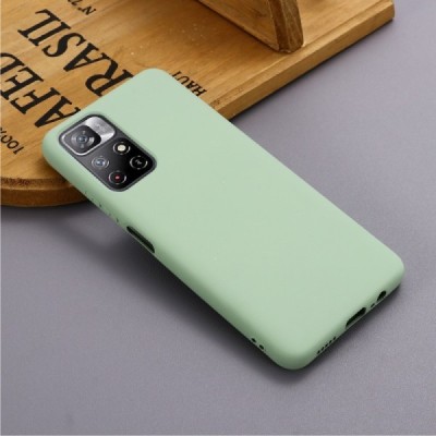Xiaomi Poco M4 Pro (Redmi Note 11 5G) Shell cieta silikona (TPU) zaļš apvalks | Vacins.lv