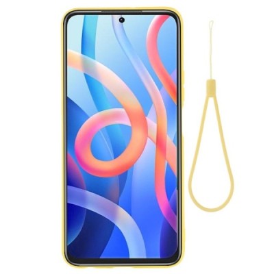 Xiaomi Poco M4 Pro (Redmi Note 11 5G) Shell (TPU) твердый силиконовый чехол - жёлтый | Vacins.lv